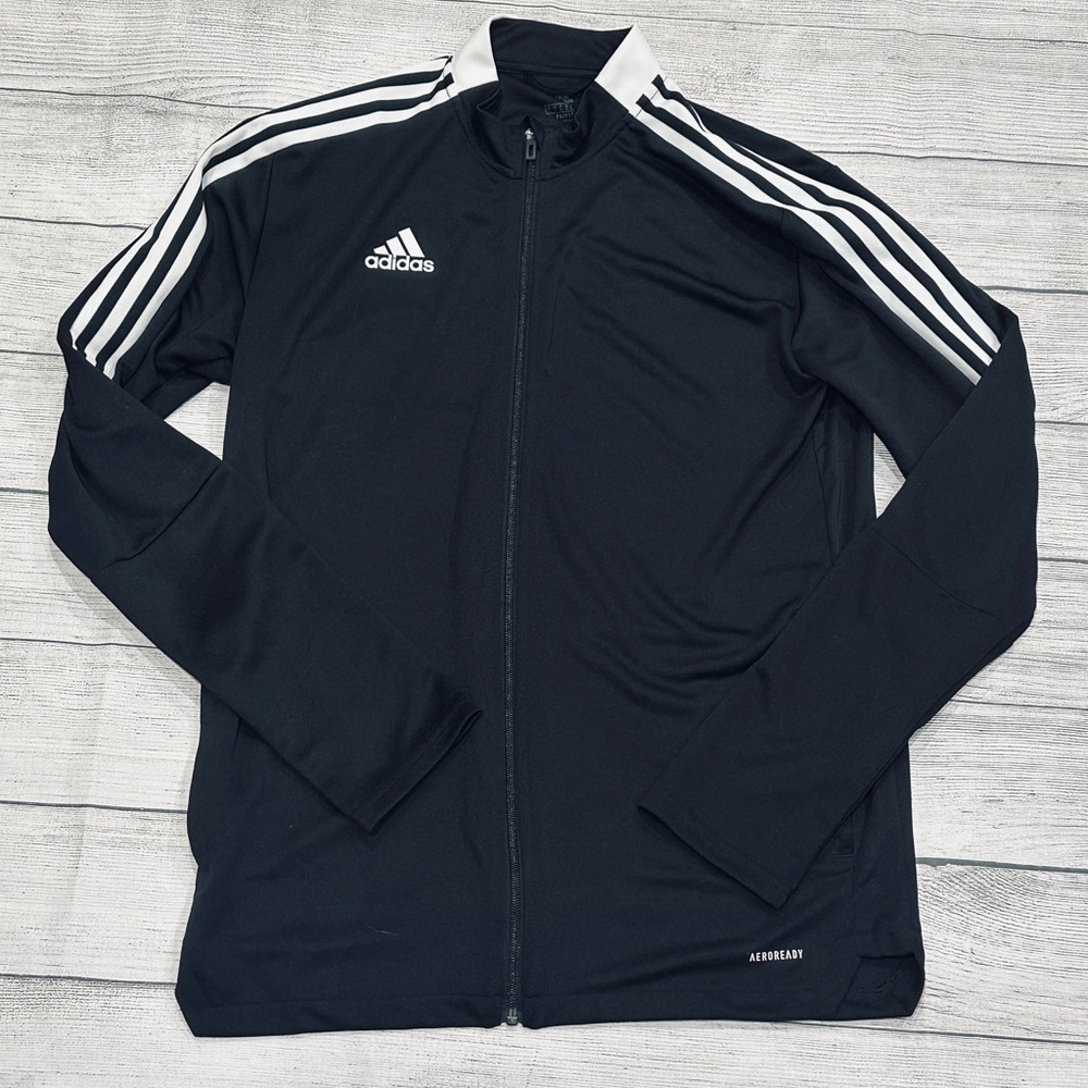 Tiro 21 adidas Black and White Performance Jacket